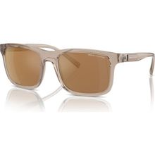 Armani Exchange 4145S 83445A 57 Kahverengi Erkek Güneş Gözlüğü