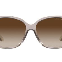 Armani Exchange AX4029S Oval Şeffaf Tundra Gradyan Kahverengi Kadın Güneş Gözlüğü
