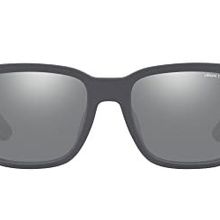 Armani Exchange AX4112SU Universal Fit Dikdörtgen Mat Gri Aynalı Gümüş Polarize Erkek Güneş Gözlüğü