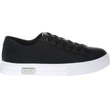 Armani Exchange XDX027XCC14A120 Siyah Kadın Deri Sneaker