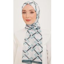 Armine 10006-07 Yeşil Karma Desen Trend Şal