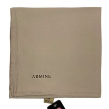 Armine 1091 Açık Vizon Twill İpek Eşarp