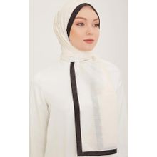 Armine 2-159 Trend Monogram Kırık Beyaz Şal