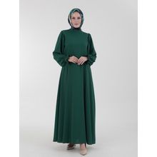 Armine 23YT904 Zümrüt Elbise