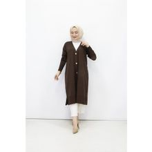 Armine 24KTD502 Kahverengi Kadın Hırka