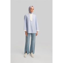 Armine 24Y3556 Mavi Kadın Gömlek