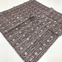 Armine 5040-14 Kahve Desenli Eşarp