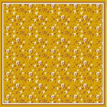 Armine 6088-18 Soft Koyu Hardal Desenli Eşarp
