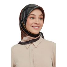 Armine 8620DS-05 Siyah Gri Eşarp
