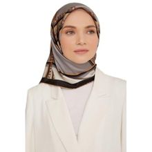Armine 8845-03 Twill Nostalji İpek Eşarp