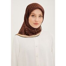Armine 8936D Renkli Twill İpek Eşarp