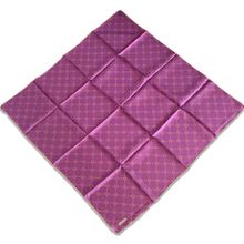 Armine 9178-31 Mor Turuncu Monogram Desen Tivil İpek Eşarp