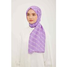 Armine SYR25112 Trend Pure Lina Mor Renk Zincir Desen Kadın Şal