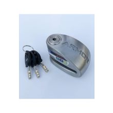 Armor 14 Mm Alarmlı Disk Kilidi Paslanmaz Çelik