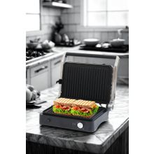 Arnell Primo Tost Makinesi | 2000W Güç | Yapışmaz Plaka | Yağ Hazneli Termostatlı Tost Makinası