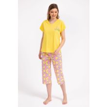 Arnetta Cute Lemon Sarı Kadın Kapri Takım