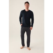Arnetta Erkek Siyah Pijama Takımı