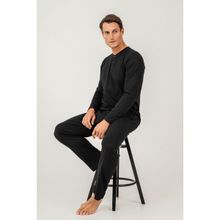 Arnetta Siyah Erkek Pijama Takımı - L
