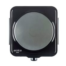 Arnica GH25030 Tek Gözlü Elektrikli Metal Yüzeyli Set Üstü Ocak Siyah