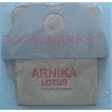 Arnica Lotus Süpürge Kağıt 10 Adet Toz Torbası
