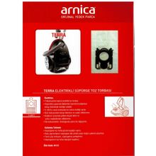 Arnica Terra Süpürge Orijinal 5 Adet Toz Torbası
