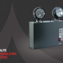 Arsel Dali Versalite Led VSL226/1 Kesintide 60 Dakika Yanan 2x1000 Lümen Acil Aydınlatma Armatürü