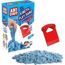 Art Craft 500 GR Aksesuarlı Mavi Kinetik Oyun Kumu