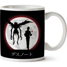 Art Hediye 01 Death Note I Will Reign Over A New World Iki Tarafı Baskılı Kupa Bardak