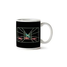 Art Hediye 01 Death Star Trench Targeting Computer Star Wars Iki Tarafı Baskılı Kupa Bardak