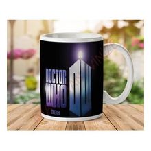 Art Hediye 01 Doctor Who Bbc İki Tarafı Baskılı Kupa Bardak
