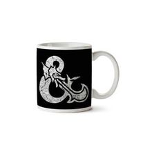 Art Hediye 01 Dungeons And Dragons Symbol White Iki Tarafı Baskılı Kupa Bardak
