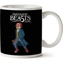 Art Hediye 01 Fantastic Beasts Darth Vader Star Wars Iki Tarafı Baskılı Kupa Bardak