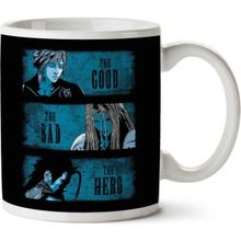 Art Hediye 01 Final Fantasy The Good The Bad And The Hero Iki Tarafı Baskılı Kupa Bardak