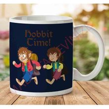 Art Hediye 1-1454 Hobbit Time Lord of the Rings İki Tarafı Baskılı Kupa Bardak