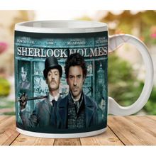 Art Hediye 1-410 Sherlock Holmes Film İki Tarafı Baskılı Kupa Bardak