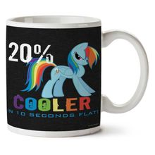 Art Hediye 20 Cooler In 10 Seconds Flat Unicorn Iki Tarafı Baskılı Kupa Bardak