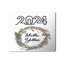 Art Hediye 2024 Mutlu Yıllar Yuva 23x19 cm Mouse Pad