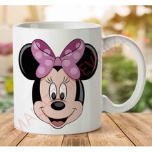 Art Hediye A2456 Minnie Mouse İki Tarafı Baskılı Kupa Bardak