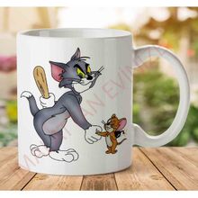Art Hediye A2579 Tom And Jerry İki Tarafı Baskılı Kupa Bardak