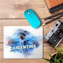 Art Hediye Argentina Messi Baskılı 23x19 cm Mouse Pad