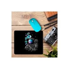 Art Hediye Astronot Baloncuklar Kabarcıklar Baskılı 23x19 cm Mouse Pad