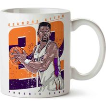 Art Hediye Basketbol Deandre Ayton Baskılı Kupa Bardak