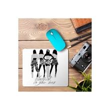 Art Hediye Black Pink in Your Area Baskılı 23x19 cm Mouse Pad