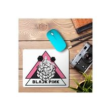 Art Hediye Black Pink Üçgen Piramit 23x19 cm Mouse Pad