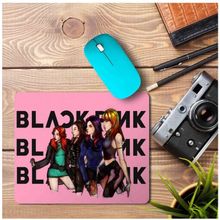 Art Hediye Black Pink Yazılı 23x19 cm Mouse Pad