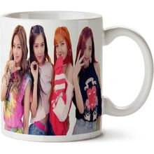 Art Hediye Blackpink Black Pink 4 Lü Renkli Iki Tarafı Baskılı Kupa