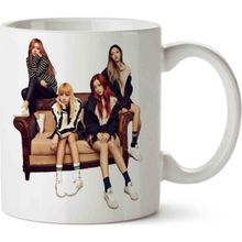 Art Hediye Blackpink Black Pink Koltukta Kupa Bardak