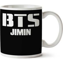 Art Hediye Bts Bangtan Boys-Jimin İki Tarafı Baskılı Kupa Bardak