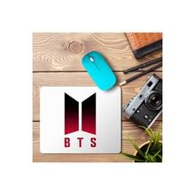 Art Hediye Bts Red Black Baskılı 23x19 cm Mouse Pad
