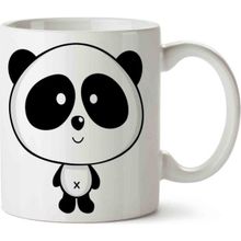 Art Hediye Büyük Panda Kafa Kupa Bardak
